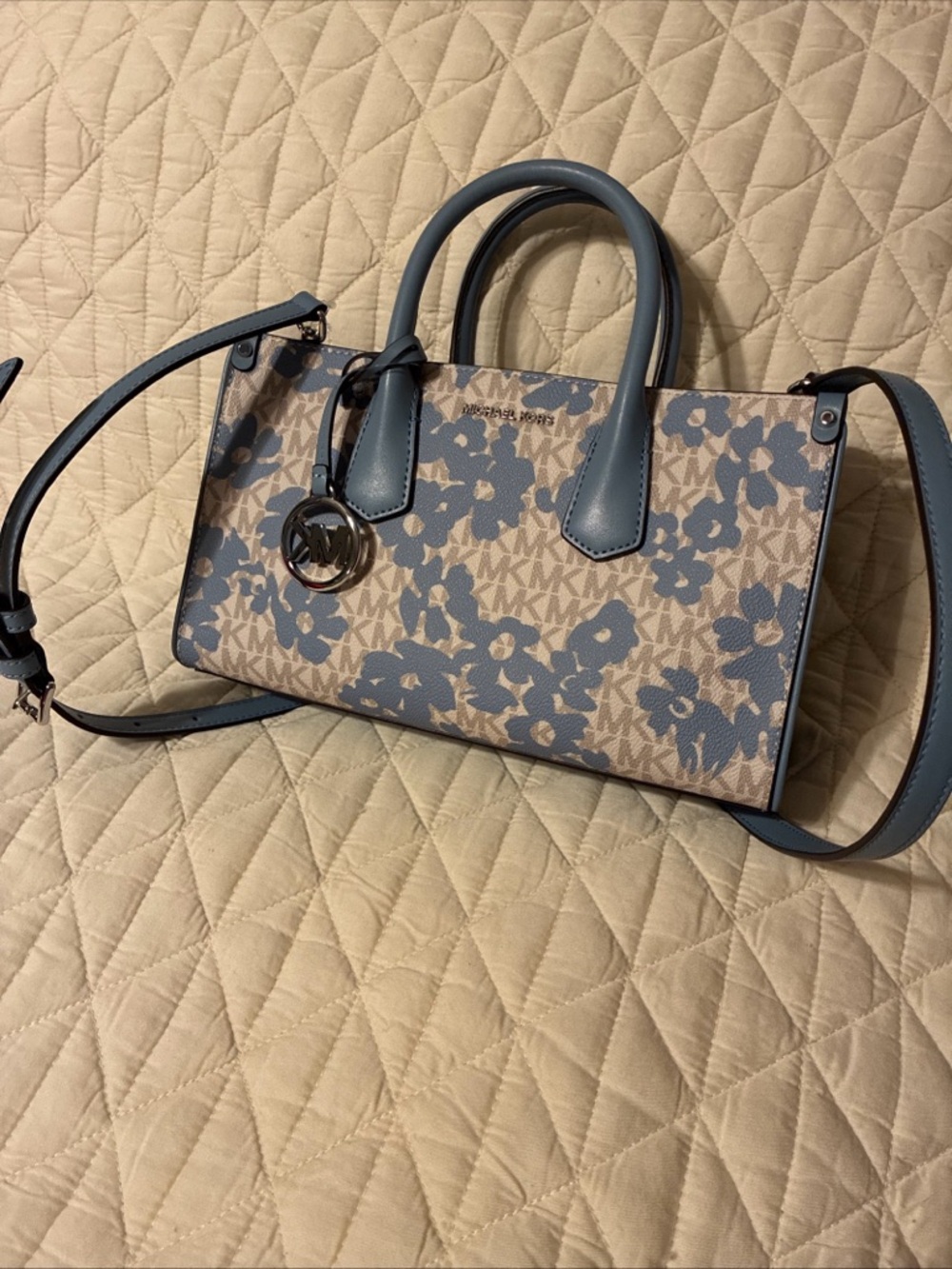 Michael kors ladies maple small EW satchel xbody